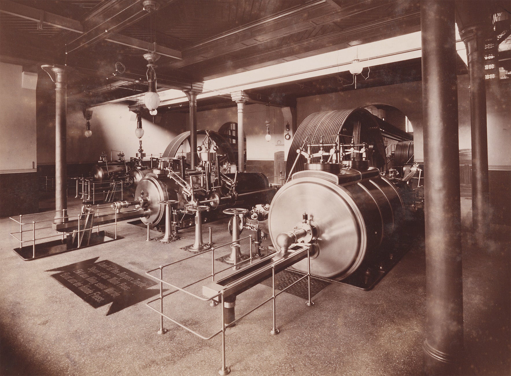 Maschinenhalle der Stöhrwerke in Plagwitz