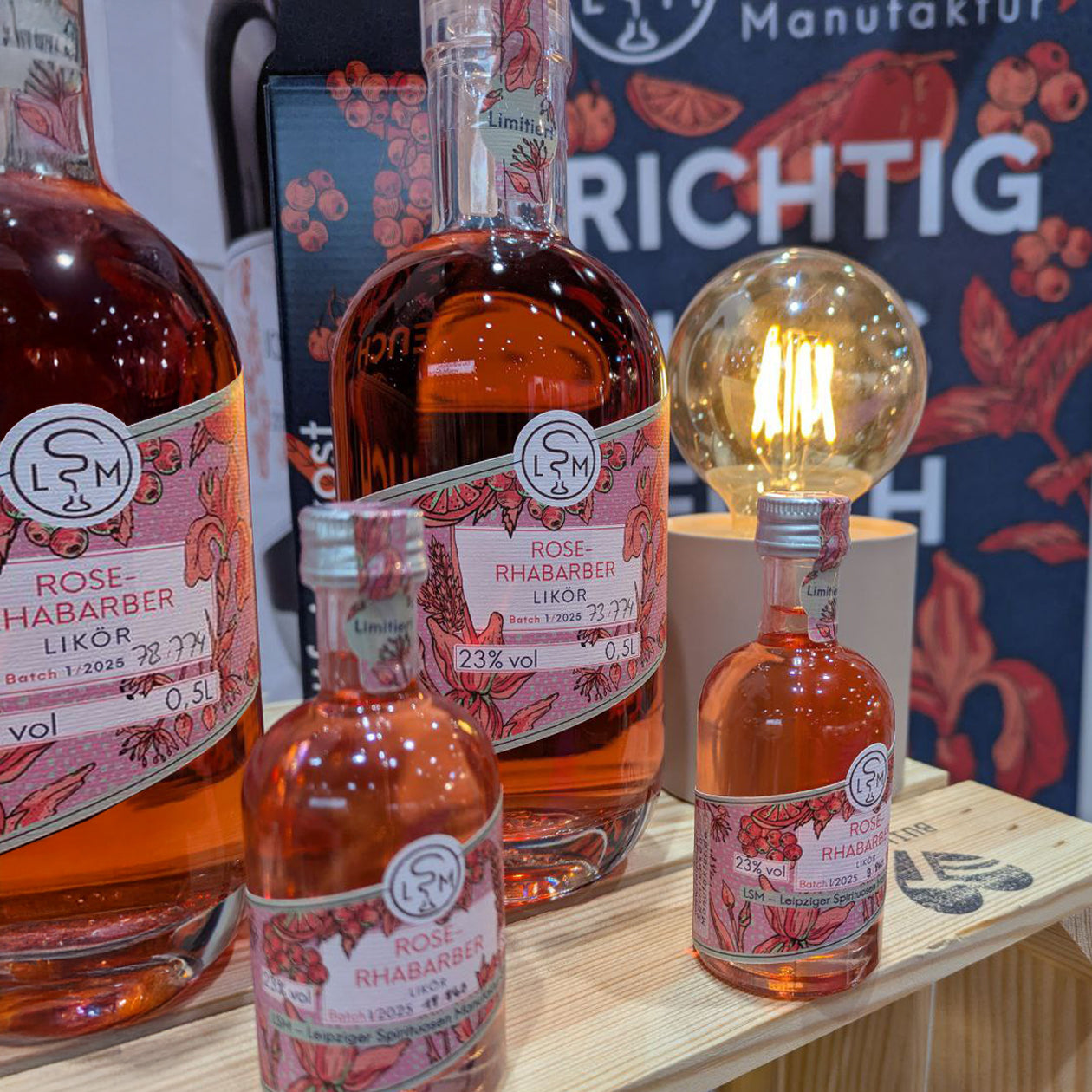 ROSE-RHABARBER Likör