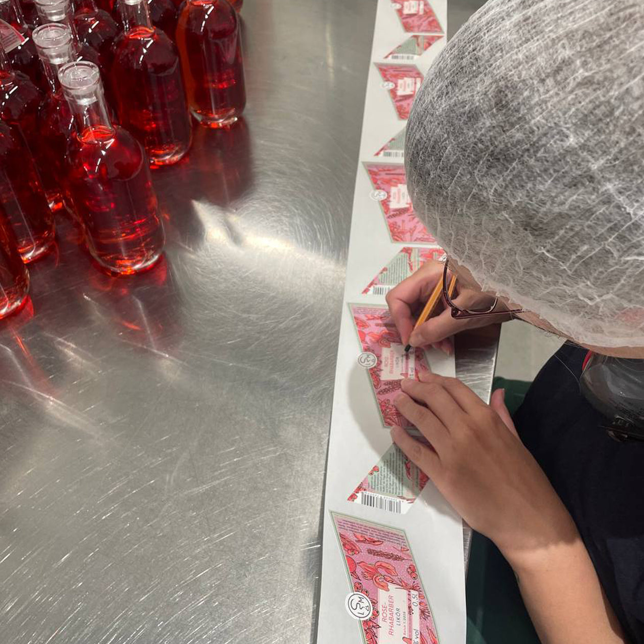 ROSE-RHABARBER Likör