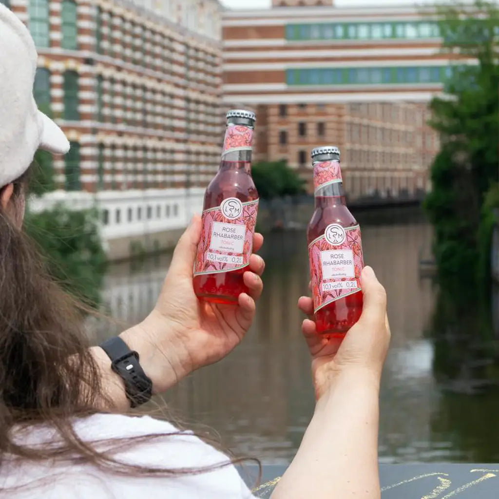 ROSE-RHABARBER Tonic - fertiger Longdrink