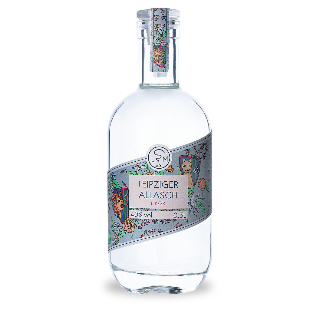 Leipziger Allasch in der 500 ml Flasche