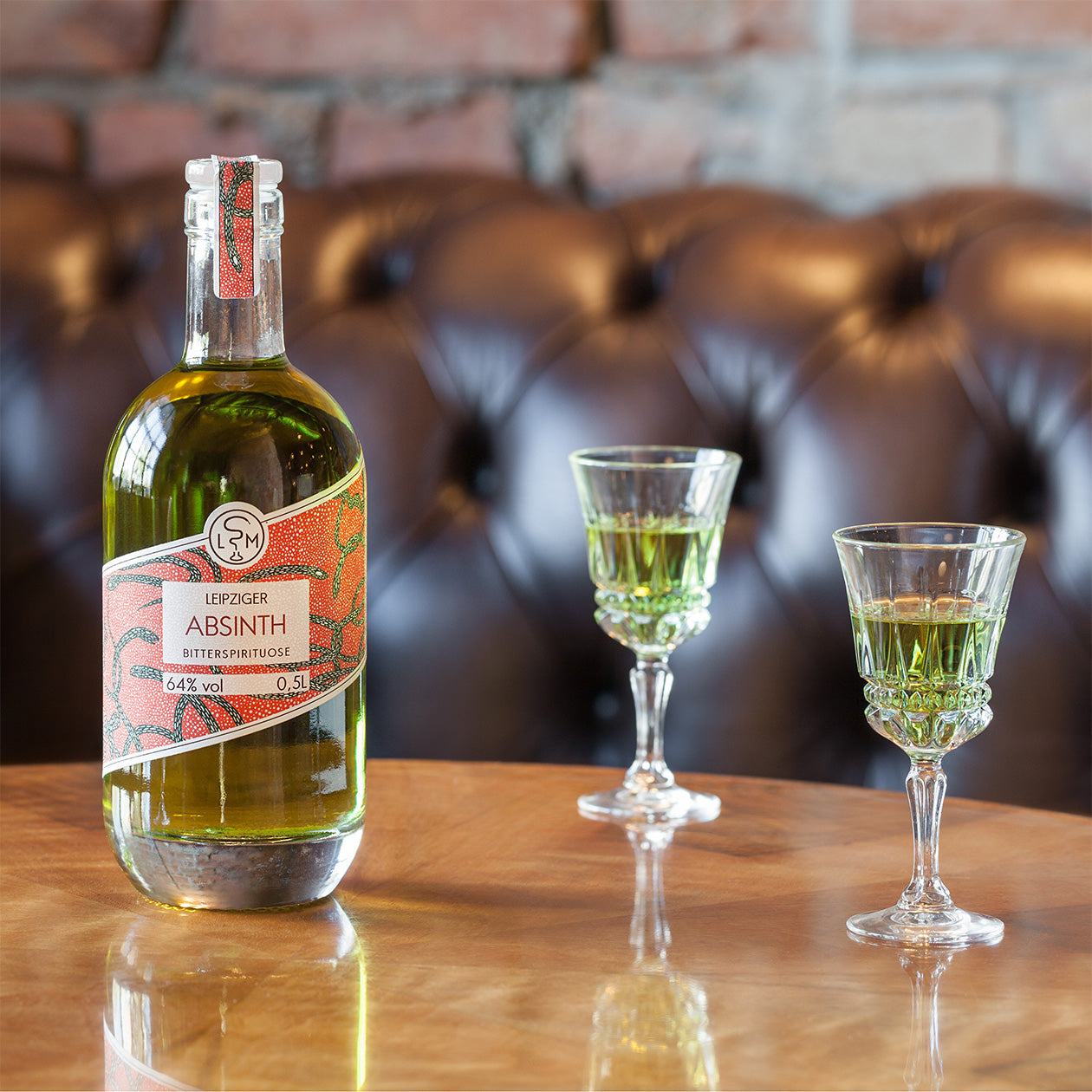 Leipziger Absinth in Bar