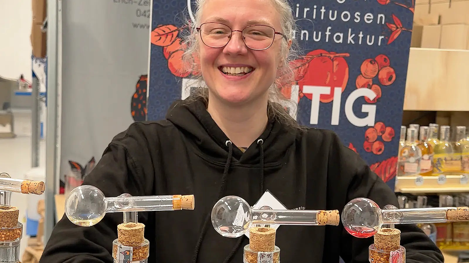 Verkauf von Spirituosen im Manufaktur Outlet in Leipzig mit persönlicher Beratung vor Ort