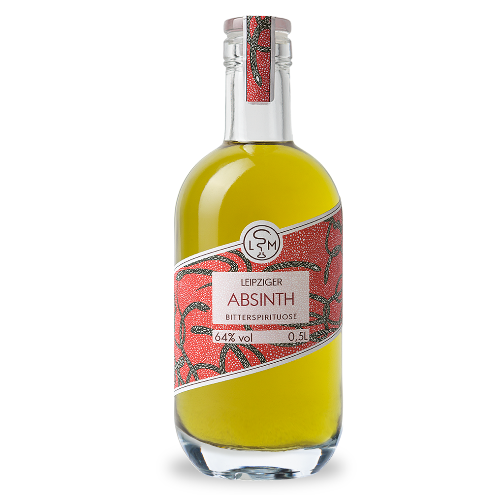 Leipziger Absinth in der 500 ml Flasche