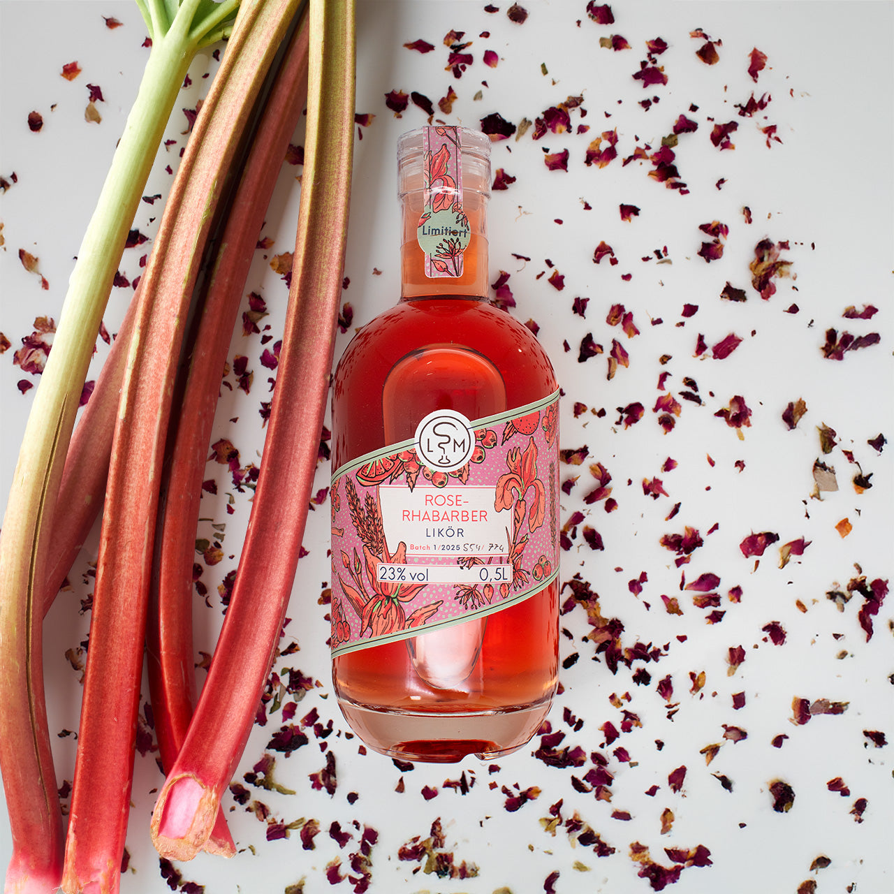 ROSE-RHABARBER Likör