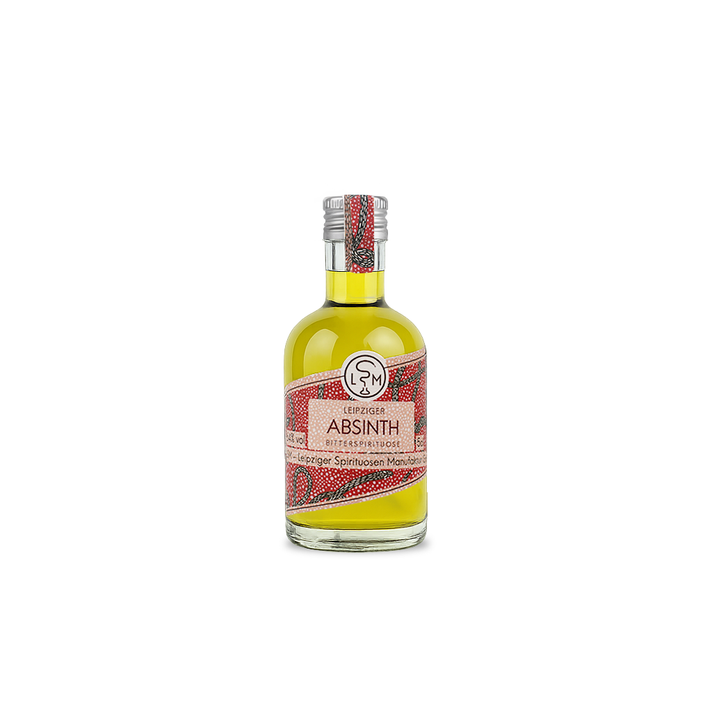 Leipziger Absinth in der 50 ml Miniaturflasche