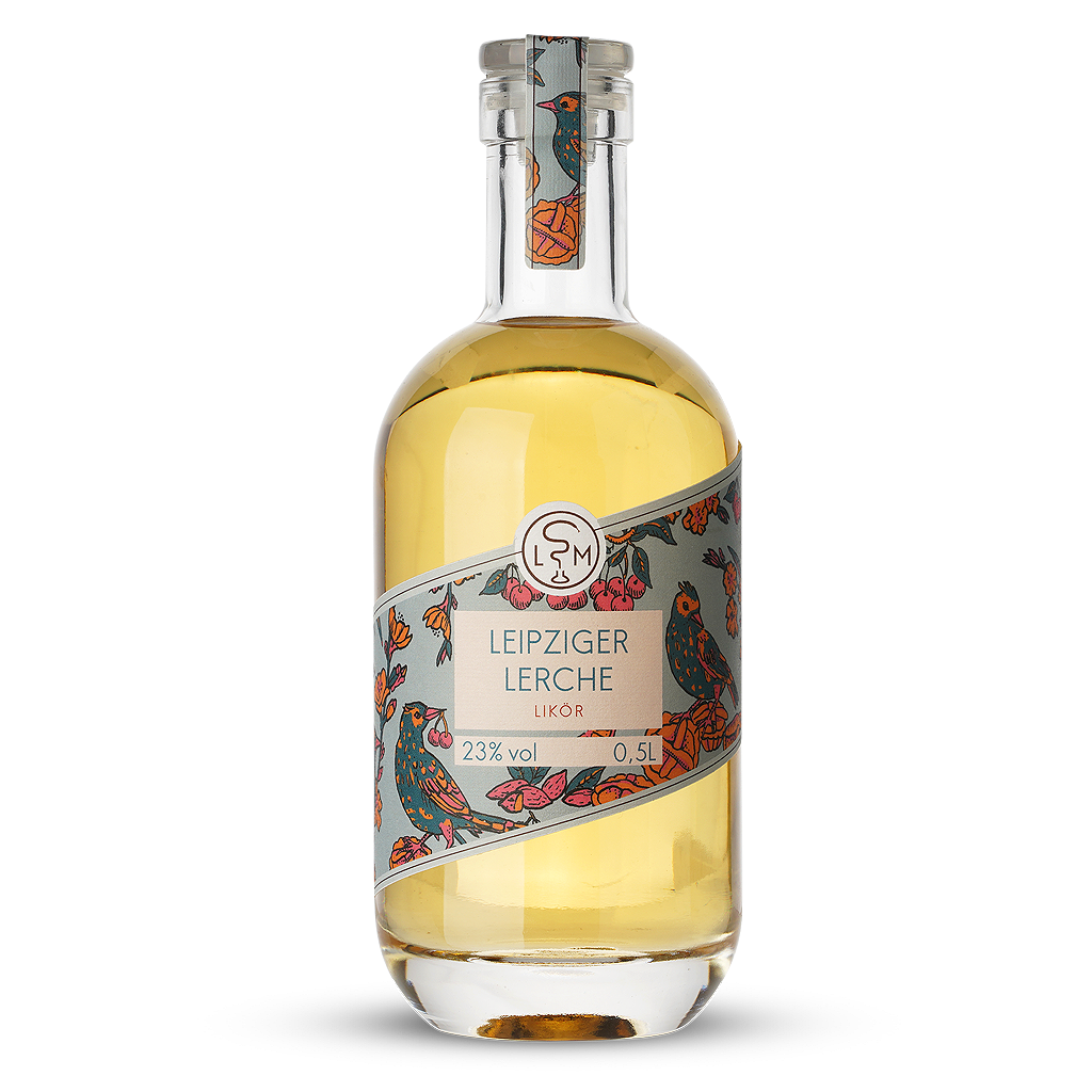 Leipziger Lerche Likör in der 500 ml Flasche