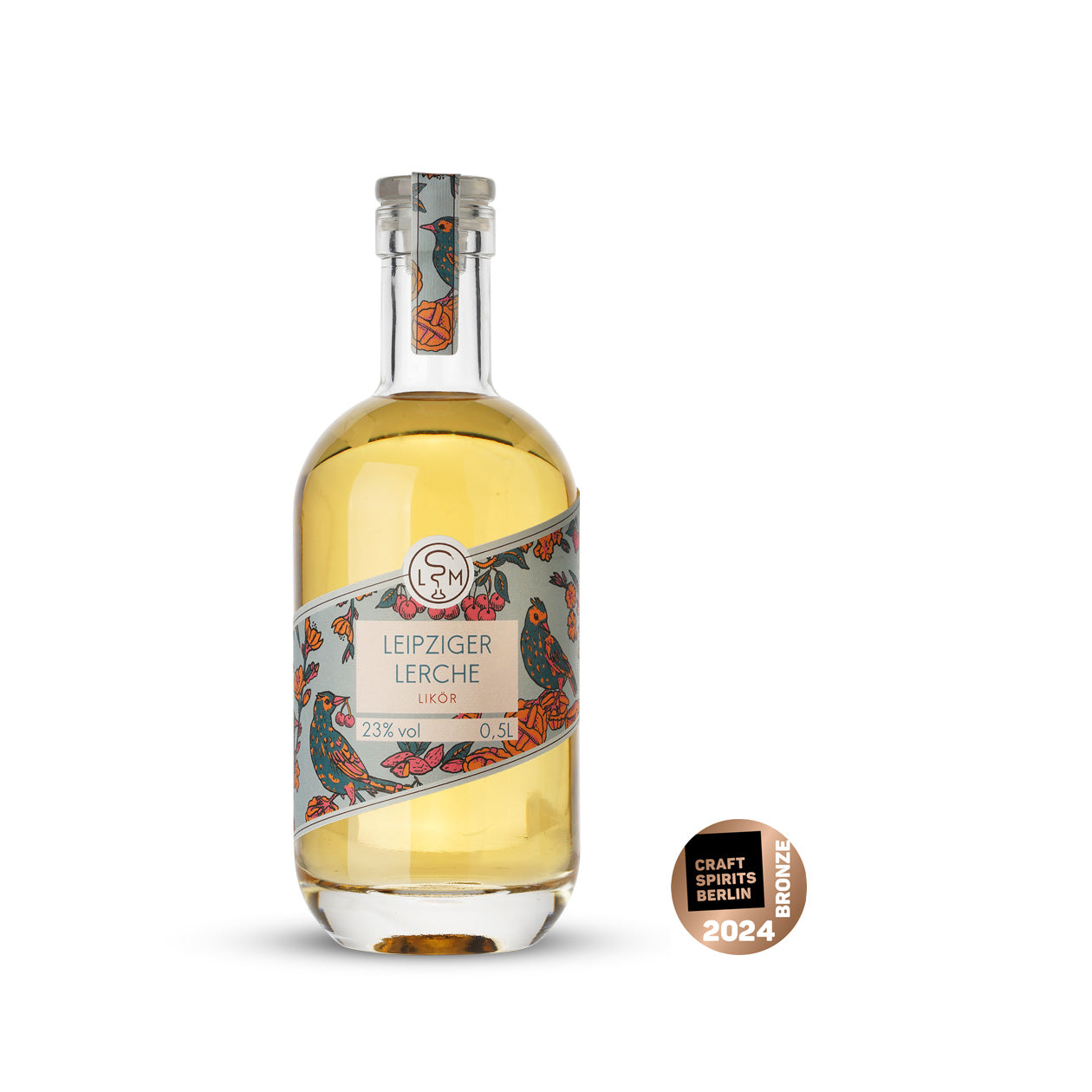 Leipziger Lerche Likör mit Medaille