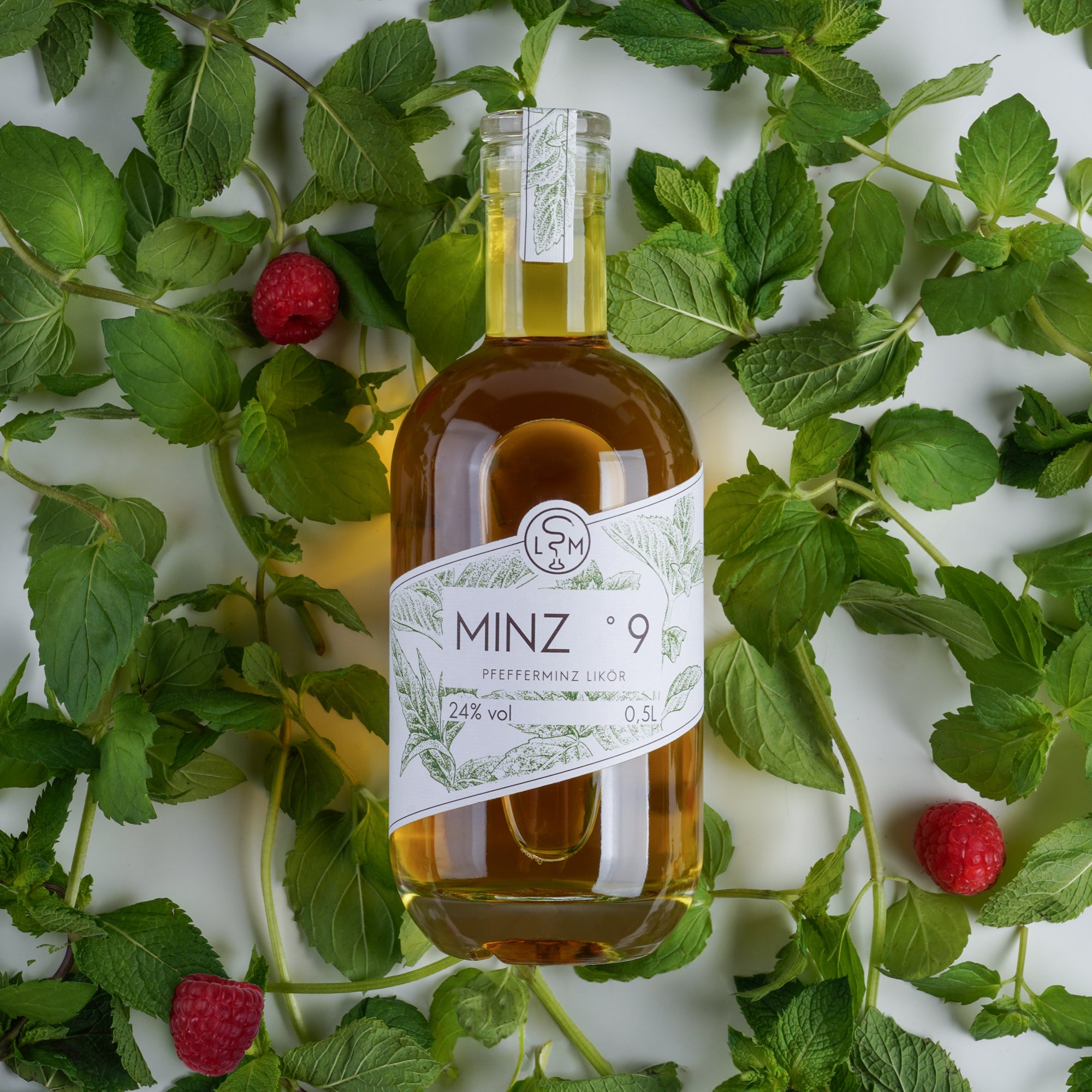 Minz°9 Likör der Leipziger Spirituosen Manufaktur