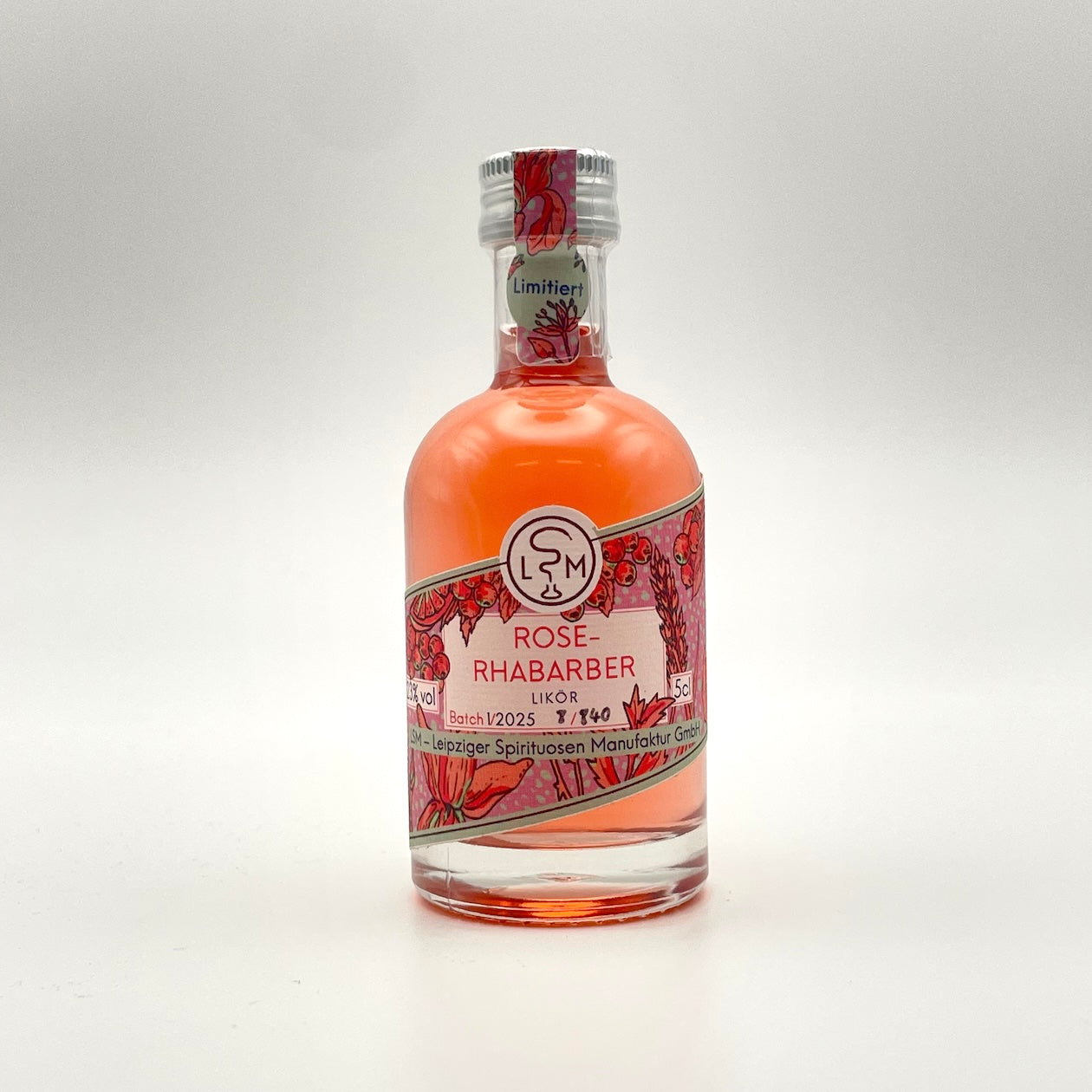 Rose-Rhabarber Likör